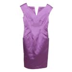 Vestido-Carolina-Herrera-Liso-Roxo