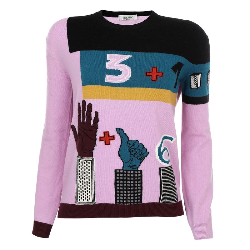 Sueter-Valentino-Estampado-Colorido-