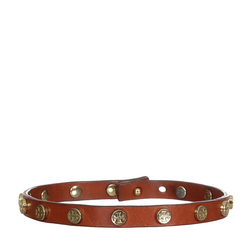 -Pulseira-Tory-Burch-Couro-Marrom