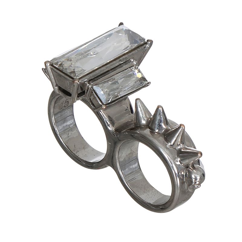 Anel-Alexander-McQueen-Prateado-