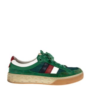 Tênis Gucci Verde e Faixa Web
