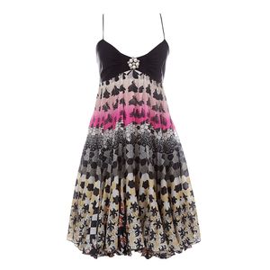 Vestido Matthew Williamson Seda Estampado