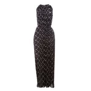 Vestido Lenny Niemeyer Estampado Preto e Branco