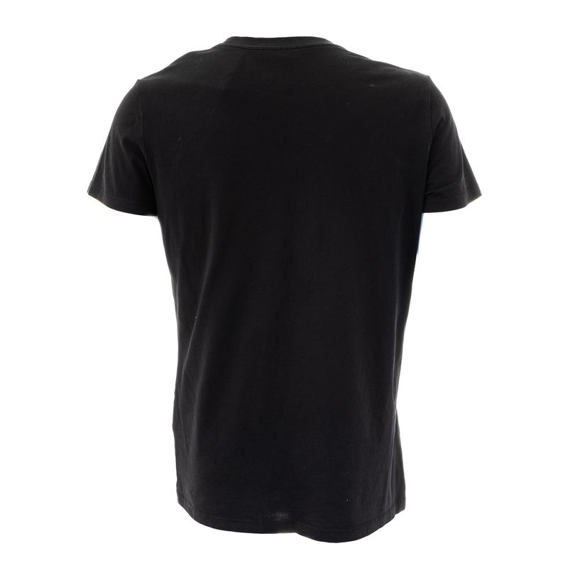 Camiseta-Balmain-Preta-Logo
