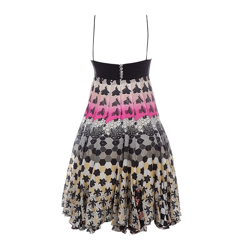 Vestido-Matthew-Williamson-Seda-Estampado