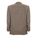 Blazer-Vintage-Xadrez-Bege