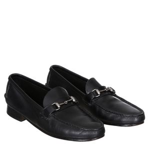Mocassim Couro Preto