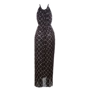 Vestido Lenny Niemeyer Estampado Preto e Branco