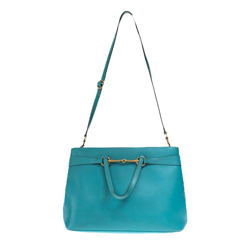 Bolsa-Gucci-Horsebit-Tote-Azul