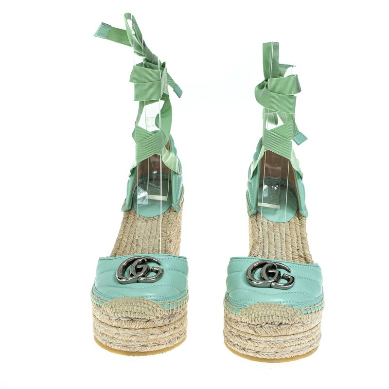 Sandalia-Gucci-Marmont-Anabela-Espadrille-Verde