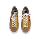 Tenis-Vert-Camurca-Marrom-Vermelho-e-Amarelo