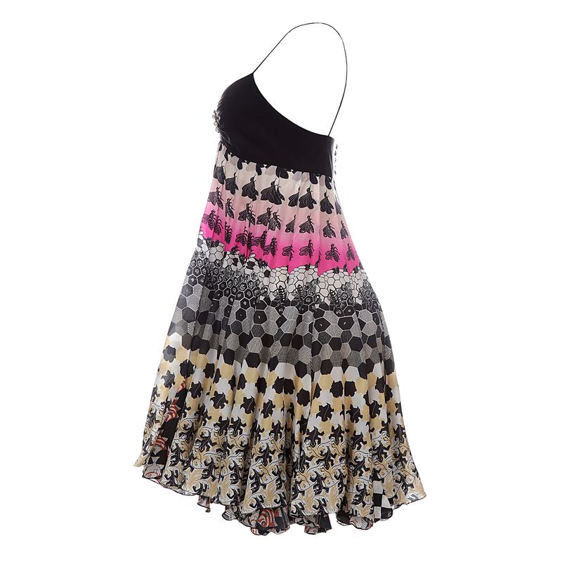 Vestido-Matthew-Williamson-Seda-Estampado