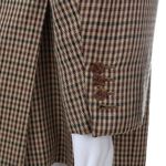 Blazer-Vintage-Xadrez-Bege