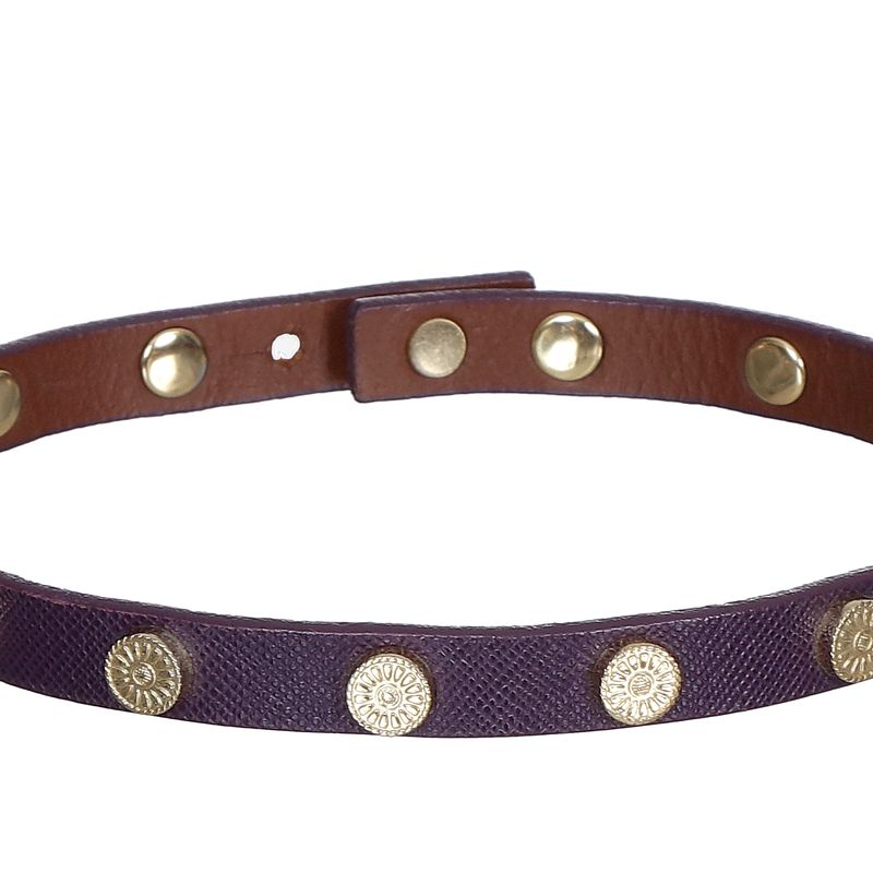 -Pulseira-Tory-Burch-Couro-Roxo