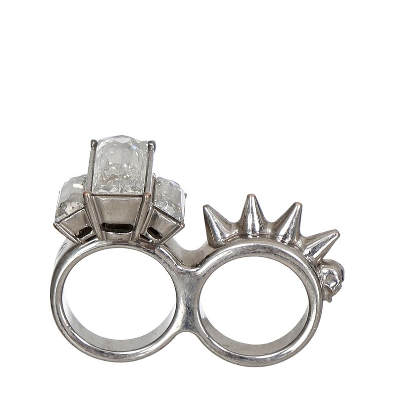Anel-Alexander-McQueen-Prateado-