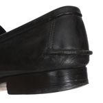 Mocassim-Couro-Preto-e-Fivela-Prateada