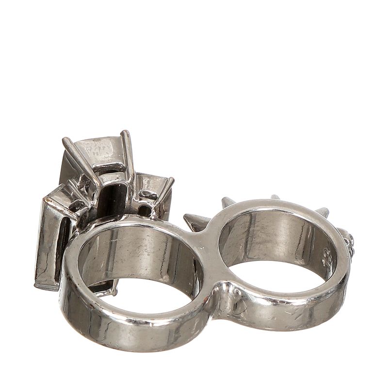 Anel-Alexander-McQueen-Prateado-