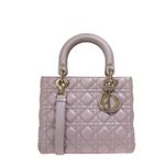 Bolsa-Christian-Dior-Lady-Dior-Media-Rosa-Perolado