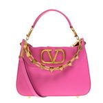 Bolsa-Valentino-Garavani-VLogo-Couro-Rosa-