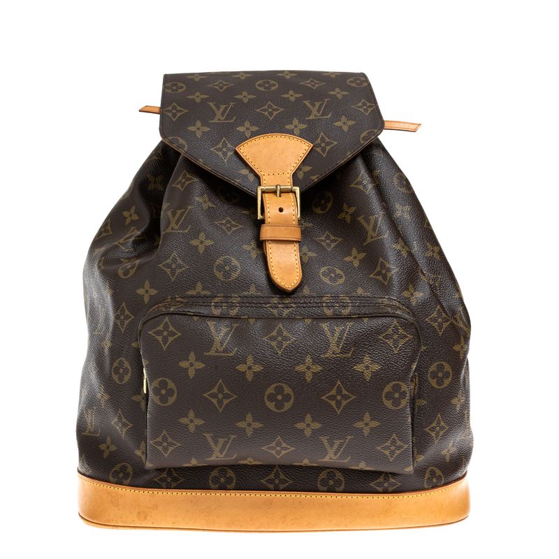 Mochila-Louis-Vuitton-Montsouris-Canvas-Monograma