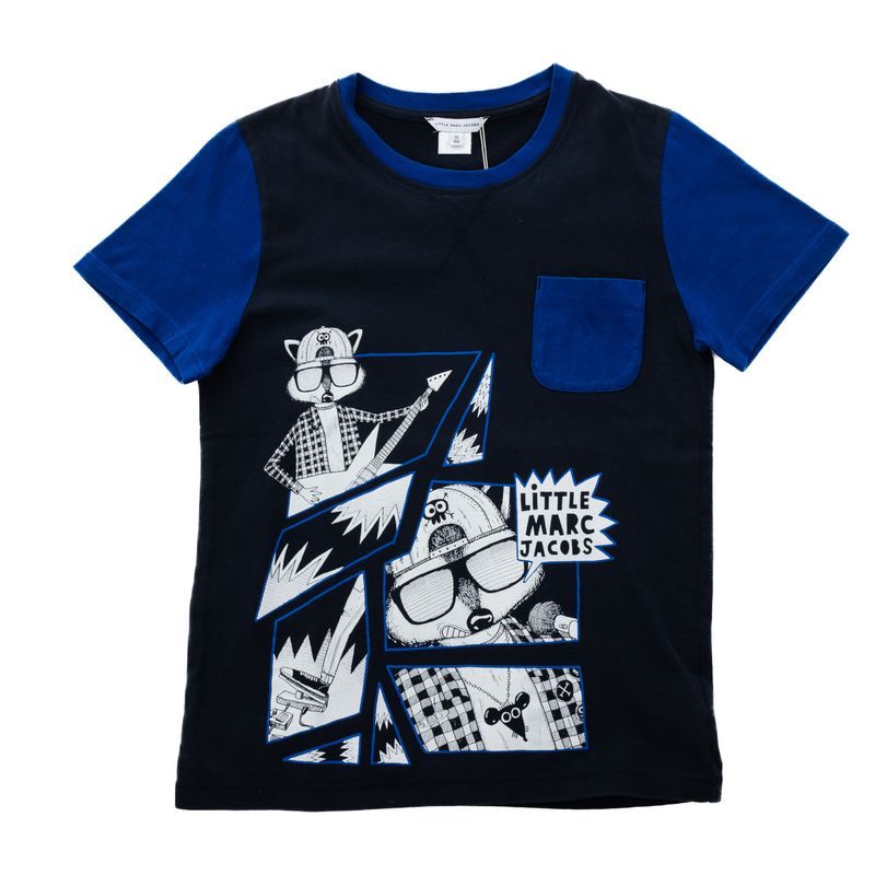 Camiseta-Little-Marc-Jacobs-Azul