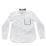 Camisa-Burberry-Infantil-Branco-e-Housecheck