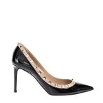 Scarpin-Valentino-Garavani-Rockstud-Verniz-Preto