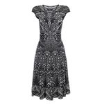 Vestido-Alexander-McQueen-Bicolor-