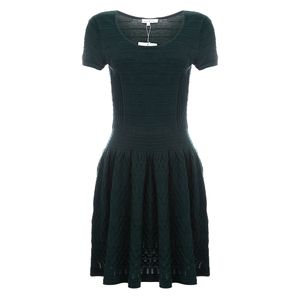 Vestido Sandro Algodão Verde