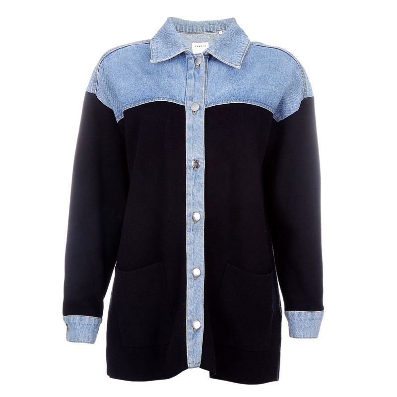 Jaqueta-Sandro-Algodao-e-Jeans-Azul-