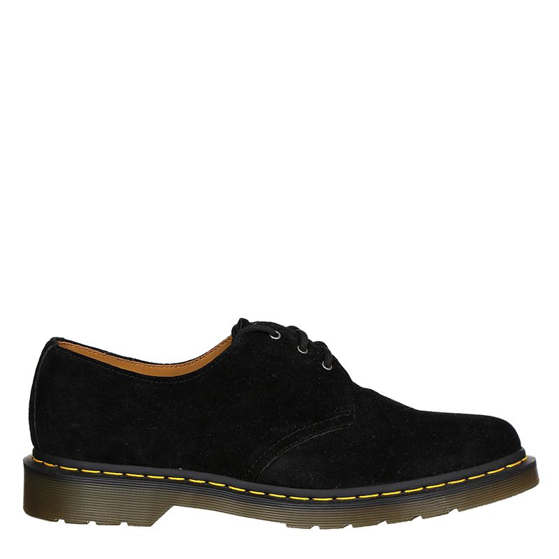 Sapato-Dr-Martens-Amarracao-Camurca-Preto