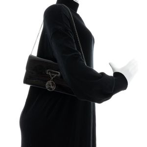 Bolsa Christian Louboutin Riviera Verniz Preta