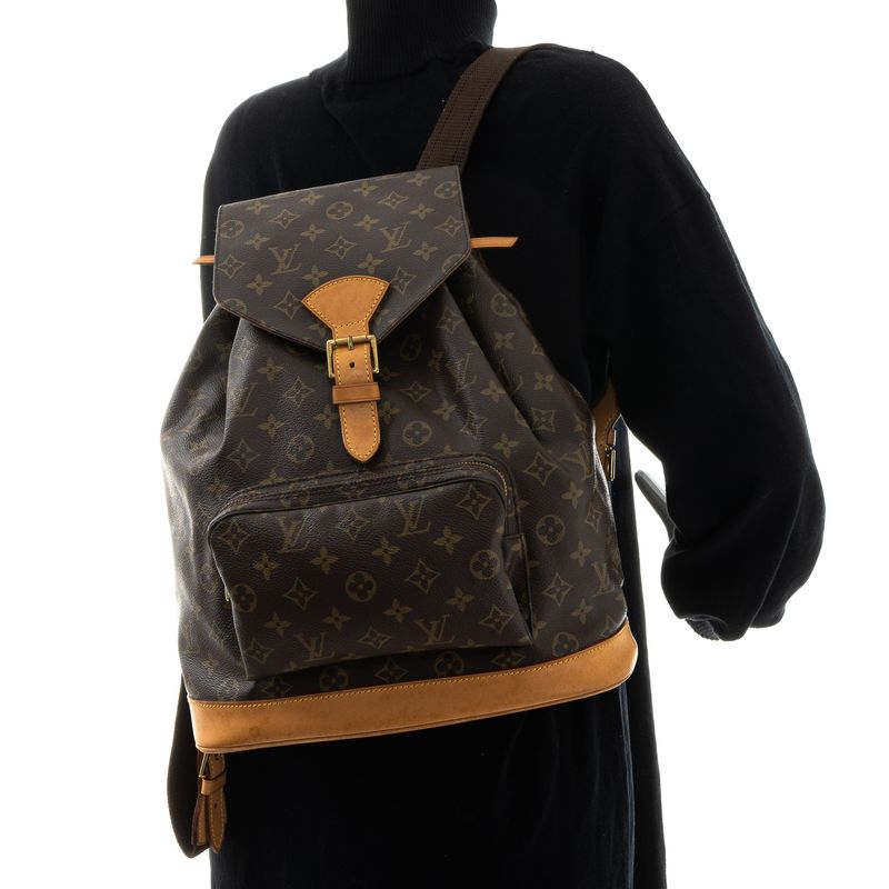 Mochila-Louis-Vuitton-Montsouris-Canvas-Monograma