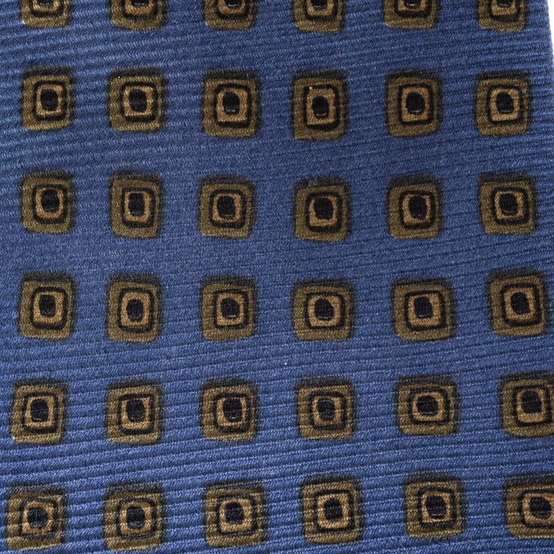 Gravata-Prada-Seda-Estampada-Azul