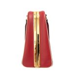 Bolsa-Prada-Pyramid-Frame-Saffiano-Vermelho