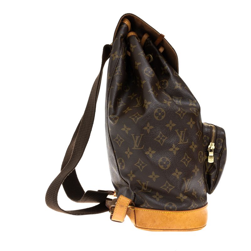 Mochila-Louis-Vuitton-Montsouris-Canvas-Monograma