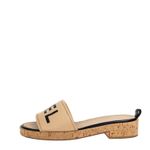 Sandalia-Chanel-Mule-Couro-Bege