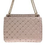 Bolsa-Valentino-Garavani-Rockstud-Spike-Couro-Bege