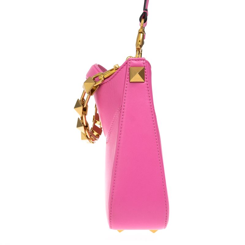 Bolsa-Valentino-Garavani-VLogo-Couro-Rosa-