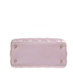 Bolsa-Christian-Dior-Lady-Dior-Media-Rosa-Perolado