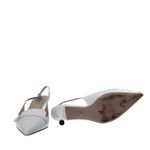 Scarpin-Prada-Slingback-Couro-Branco