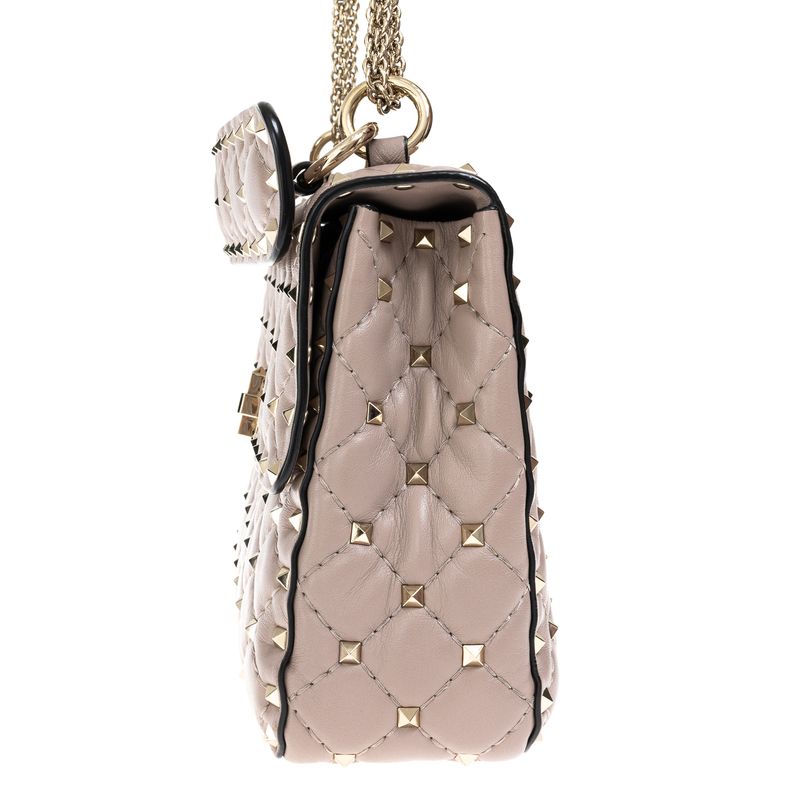 Bolsa-Valentino-Garavani-Rockstud-Spike-Couro-Bege