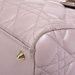 Bolsa-Christian-Dior-Lady-Dior-Media-Rosa-Perolado