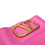 Bolsa-Valentino-Garavani-VLogo-Couro-Rosa-