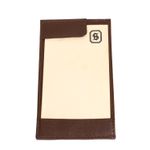 Bloco-de-Notas-H.-Stern-Vintage-Couro-Marrom