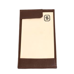 Bloco de Notas H. Stern Vintage Couro Marrom