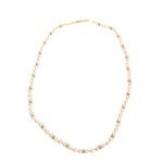 Colar-Celine-Vintage-Esferas-Peroladas-e-Cristais