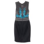 Vestido-Gianni-Versace-Preto-Medusa-Azul-