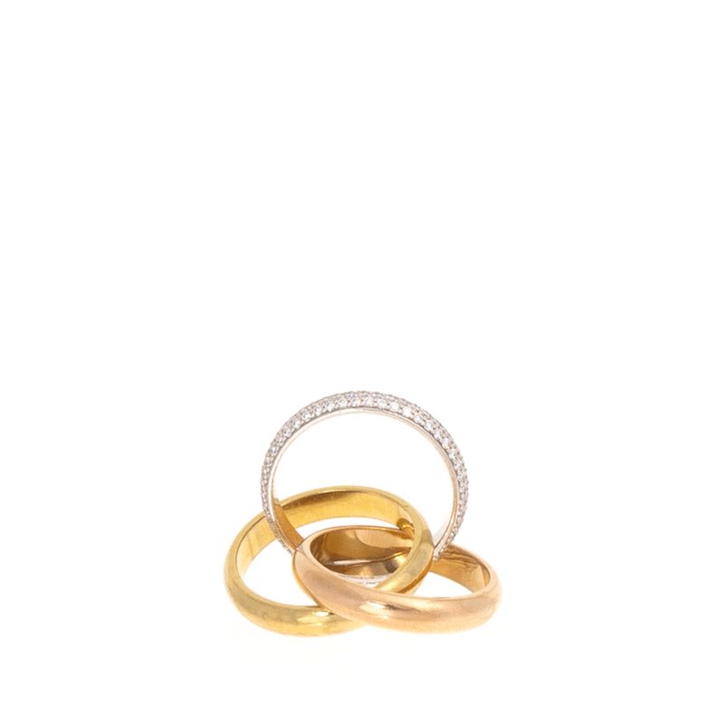 Anel-Cartier-Trinity-Ouro-Branco-Amarelo-e-Rosa-e-Diamantes