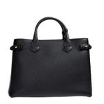 Bolsa-Burberry-Trimmed-Banner-House-Check-Couro-Preta